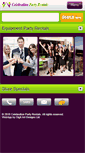 Mobile Screenshot of celebrationpartyrentals.ca